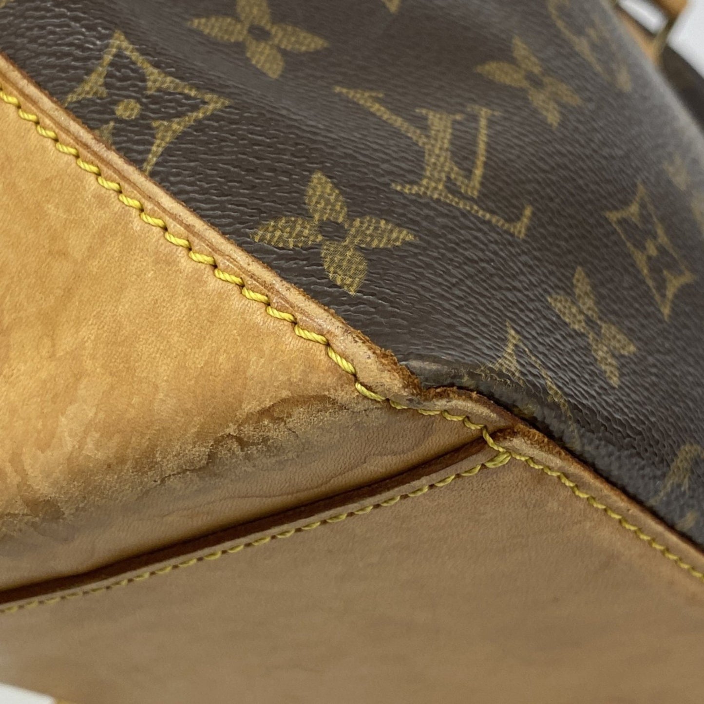 Louis Vuitton Monogram Cabas Piano Tote Bag M51148 Brown