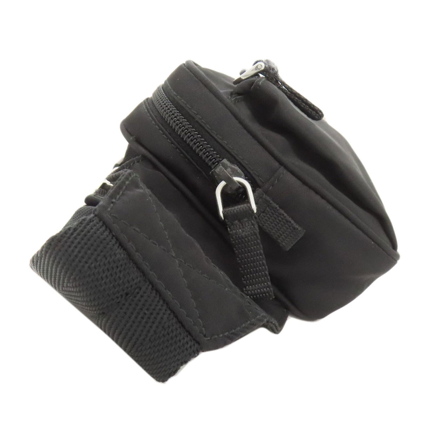 Prada Logo Hardware Body Bag Nylon Material