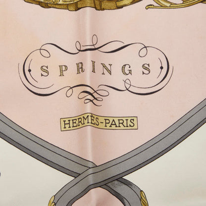 Hermes Herms Carr 90 Grand Apparel Horse Scarf