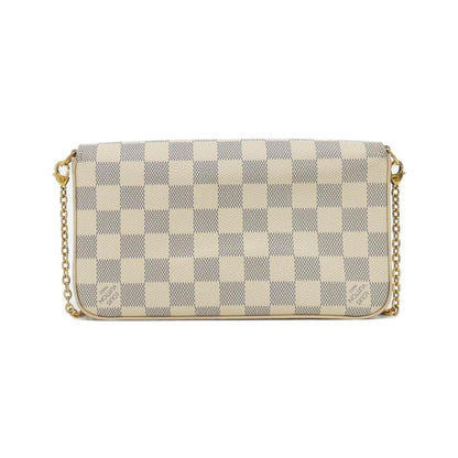 Louis Vuitton Damier Azur Pochette Felicie N63106 Shoulder Bag