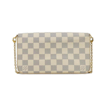 Louis Vuitton Damier Azur Pochette Felicie N63106 Shoulder Bag