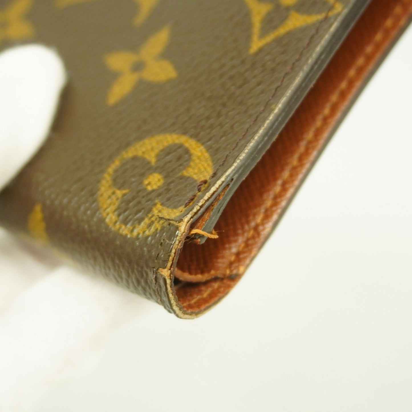 Louis Vuitton Monogram Porte-Bie Carte Credit Monet Wallet M61665 Brown
