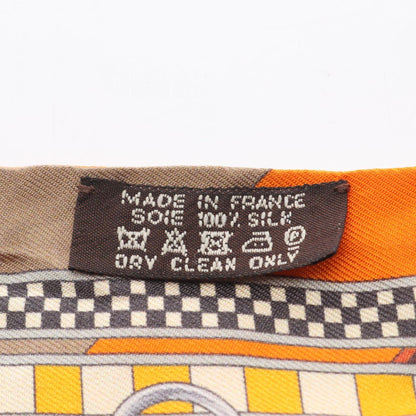 Hermes Herms Twilly Brides Et Gris Silk Scarf For Women