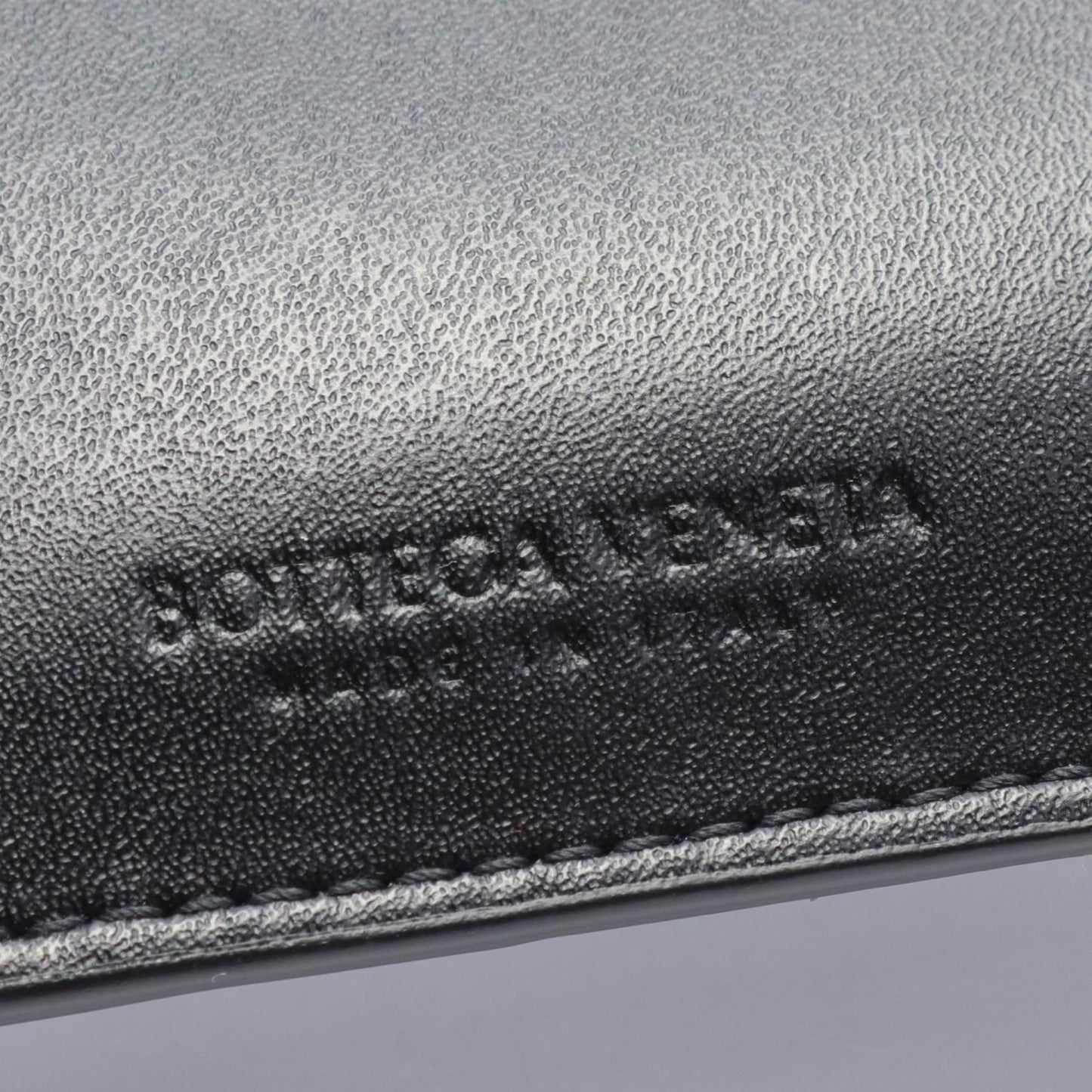 Bottega Veneta Cassette Business Card Holder/Card Case Leather