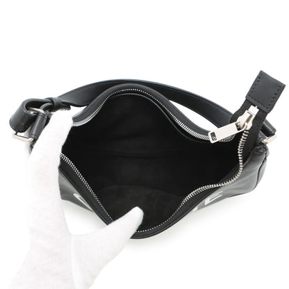 Celine Shoulder Bag Ava Leather 193953 Black
