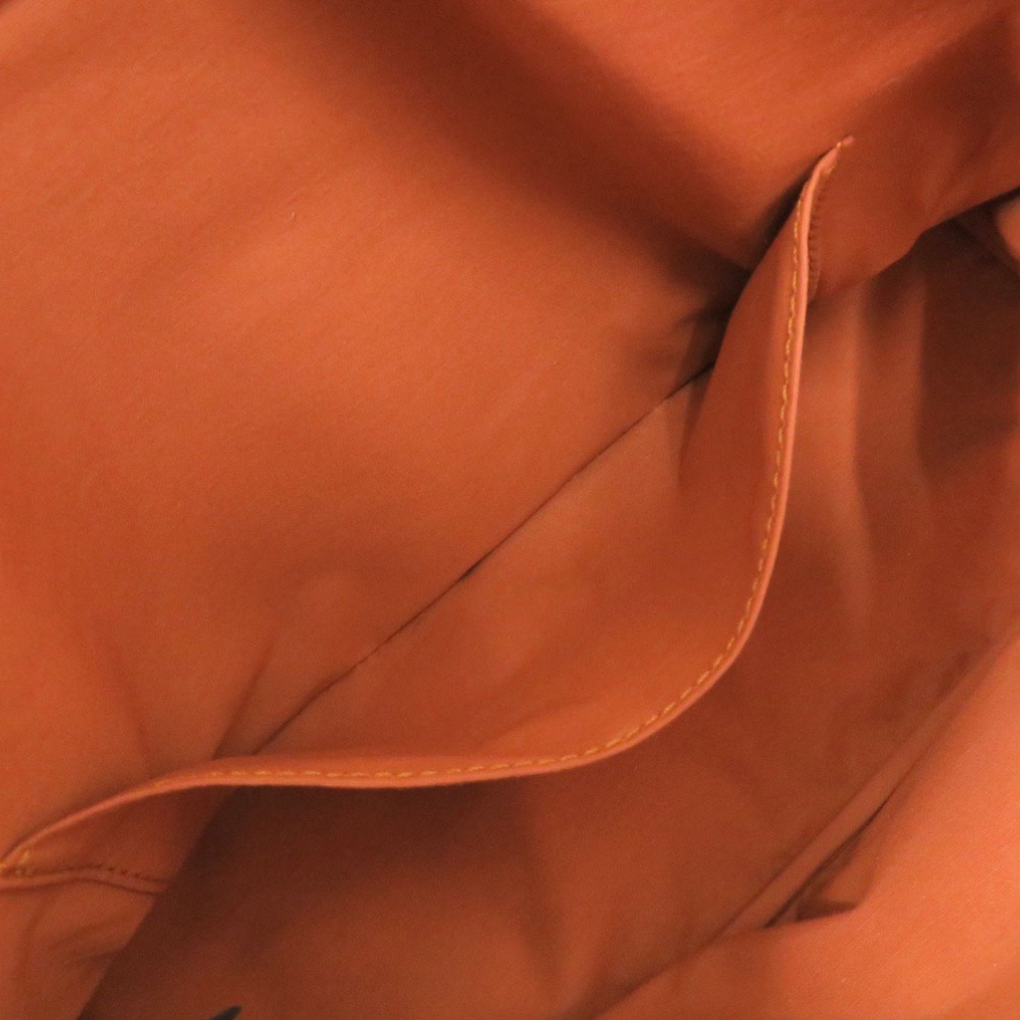 Unused Herms Bolide Pouch 31 Orange Cotton 0267 Hermes