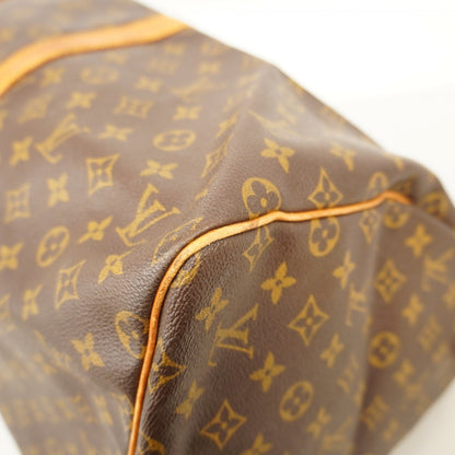 Louis Vuitton Monogram Keepall 55 Boston Bag M41424 Brown