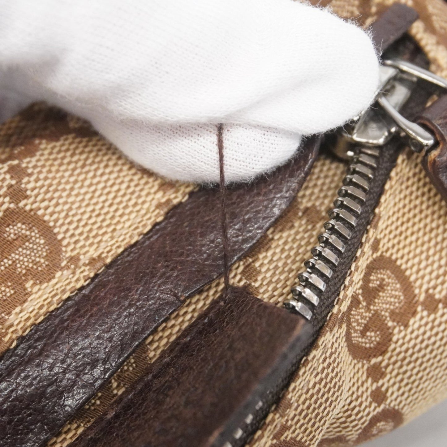 Gucci Gg Canvas Waist Bag 28566 Brown