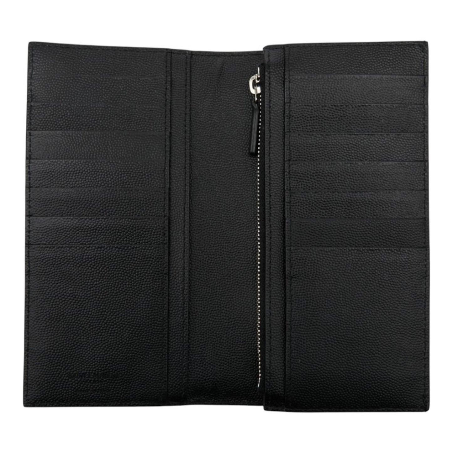 Saint Laurent Continental Wallet 396308 Black Leather