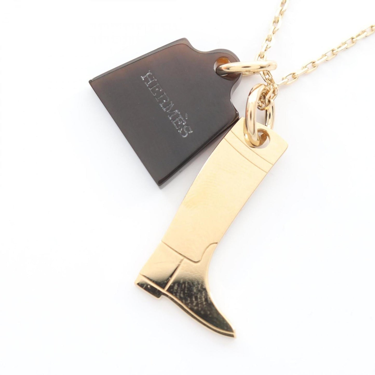 Hermes Herms Amulet Maroquinier Pm Necklace