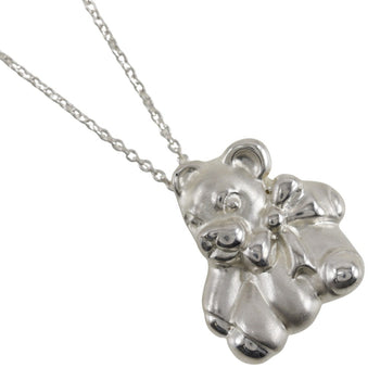 Tiffany Tiffany&Co. Bear Necklace Silver 925 Approx. 6.1G Bear/Bear