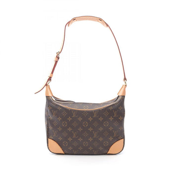 Louis Vuitton Boulogne Pm Monogram Shoulder Bag Coated Canvas Leather