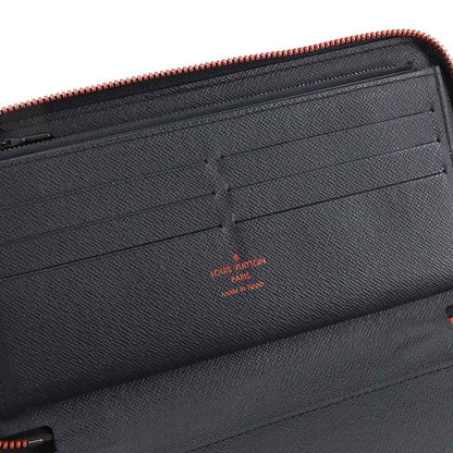 Louis Vuitton Monogram Ink Upside Down Zippy Organizer Round Long Wallet M62931