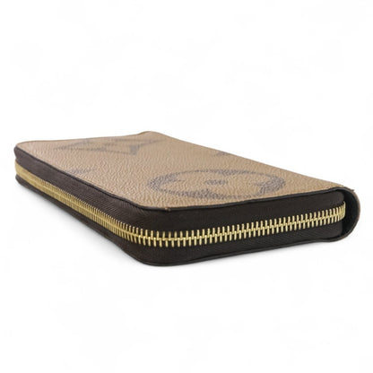 Louis Vuitton Monogram Giant Reverse Zippy Wallet M69353 Brown