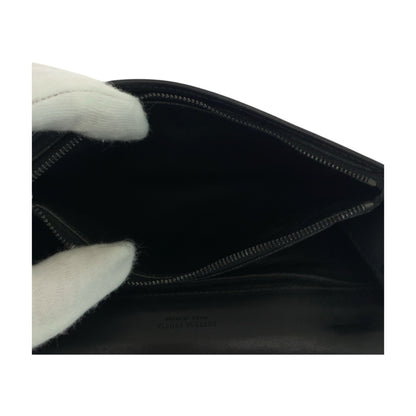 Bottega Veneta Intrecciato Black Leather Long Wallet