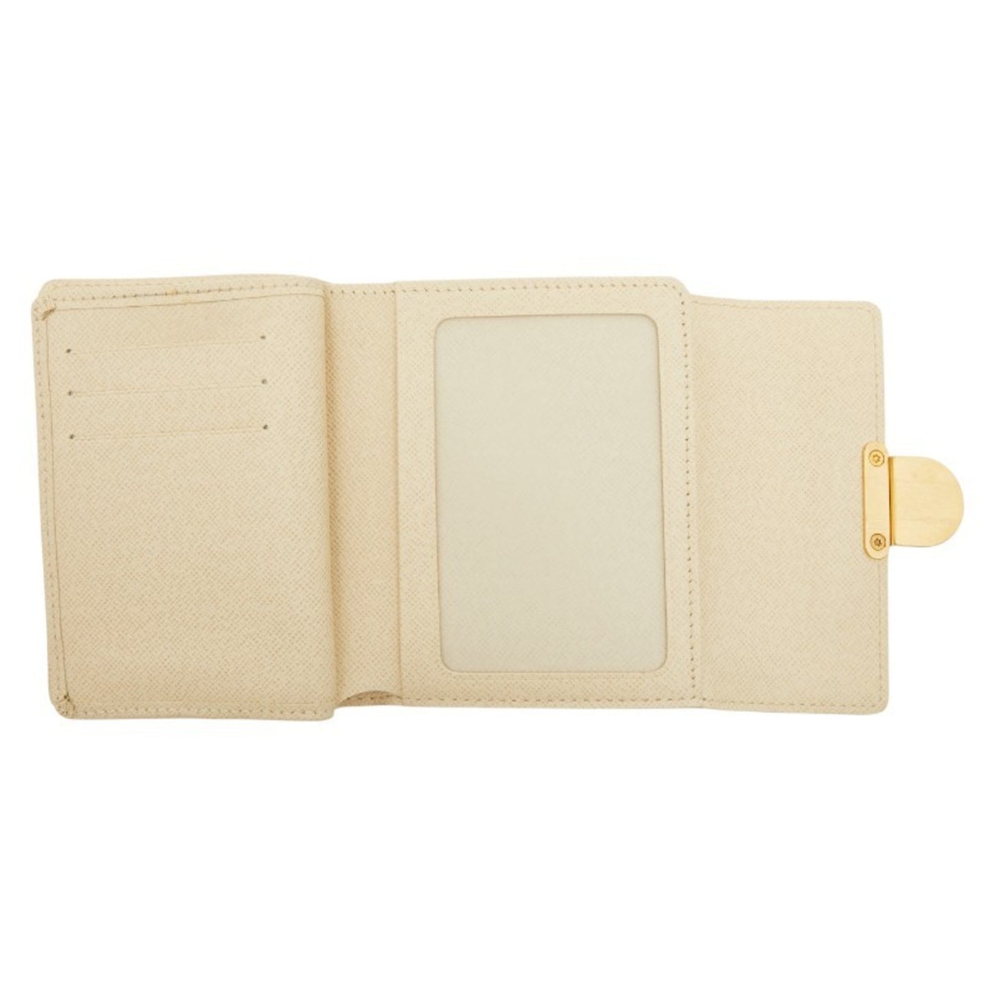 Louis Vuitton Damier Azur Koala Tri-Fold Wallet N60013 White