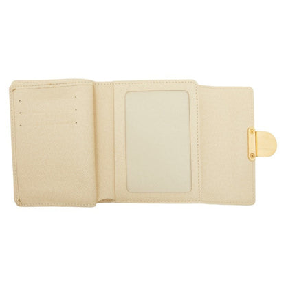 Louis Vuitton Damier Azur Koala Tri-Fold Wallet N60013 White