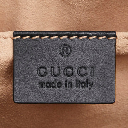 Gucci Sherry Line Crossbody Shoulder Bag 517350 In Red Multicolor Suede