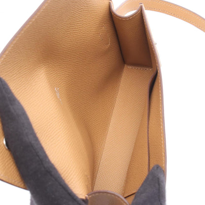 Hermes Herms Nap To Go Shoulder Bag In Calfskin Leather (Cowhide) With Epsom Leather