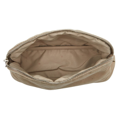 Hermes Bolide Pouch 20 Beige Canvas