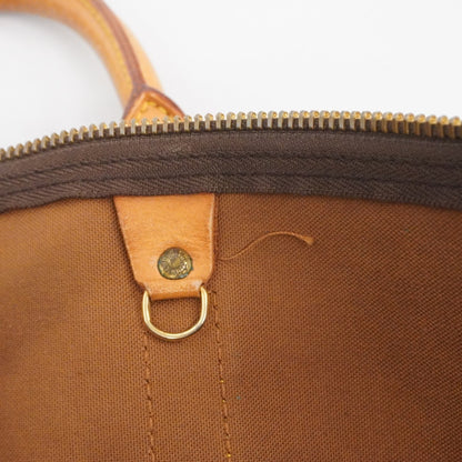 Louis Vuitton Monogram Keepall 55 Boston Bag M41424 Brown
