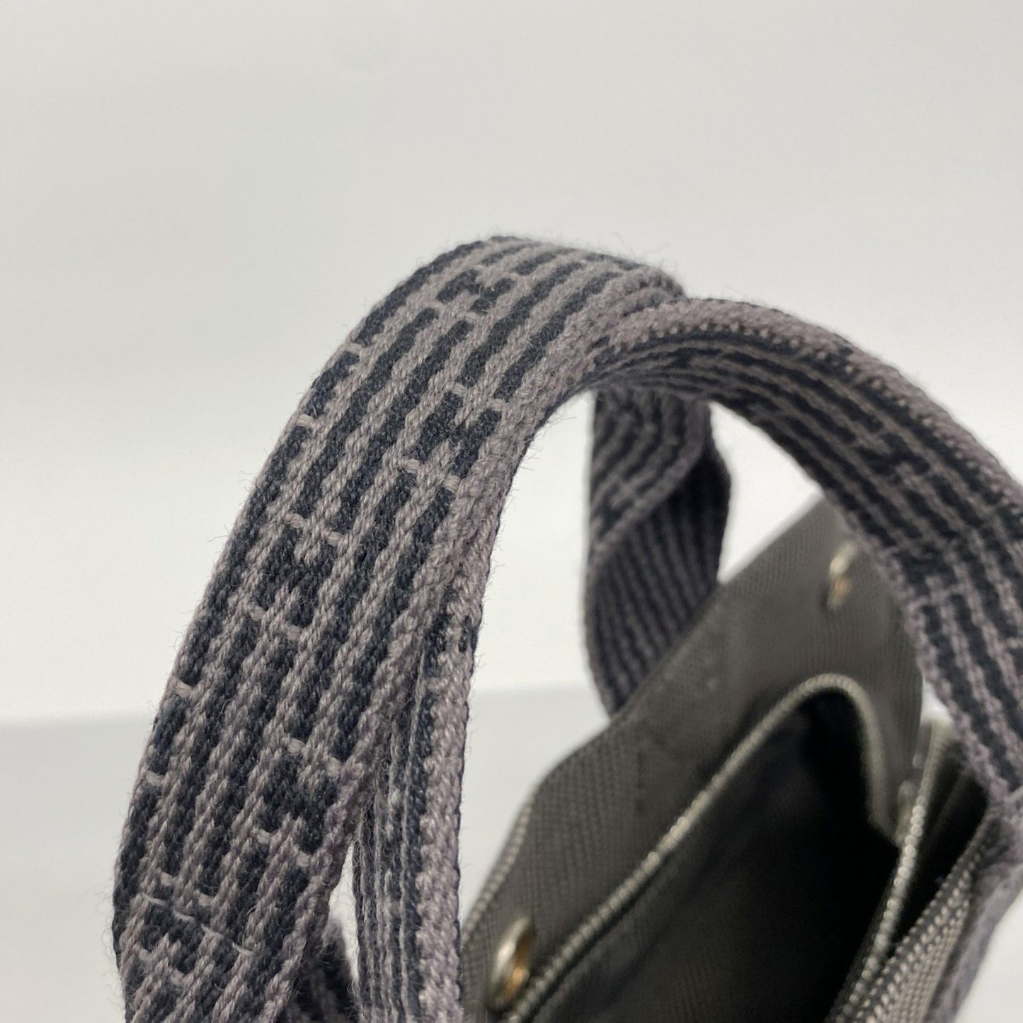 Hermes Air Line Pm Canvas Handbag