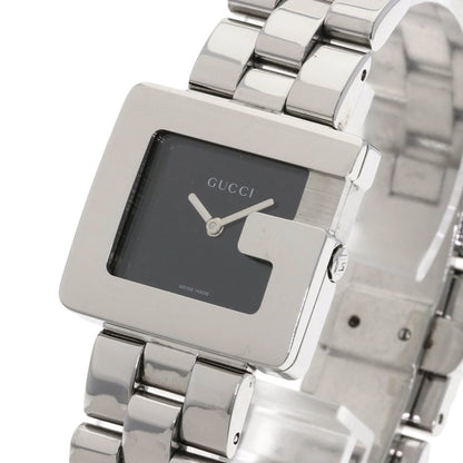 Gucci 3600J G Square Face Watch In Stainless Steel/Ss