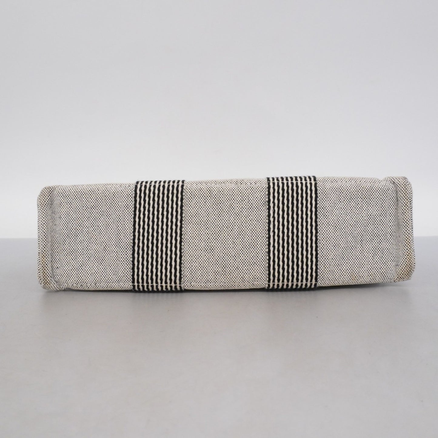 Hermes Herms New Foule Tote Pm Canvas Bag In Gray And Black For Women