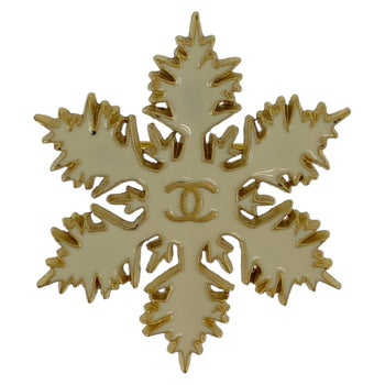 Chanel Brooch White