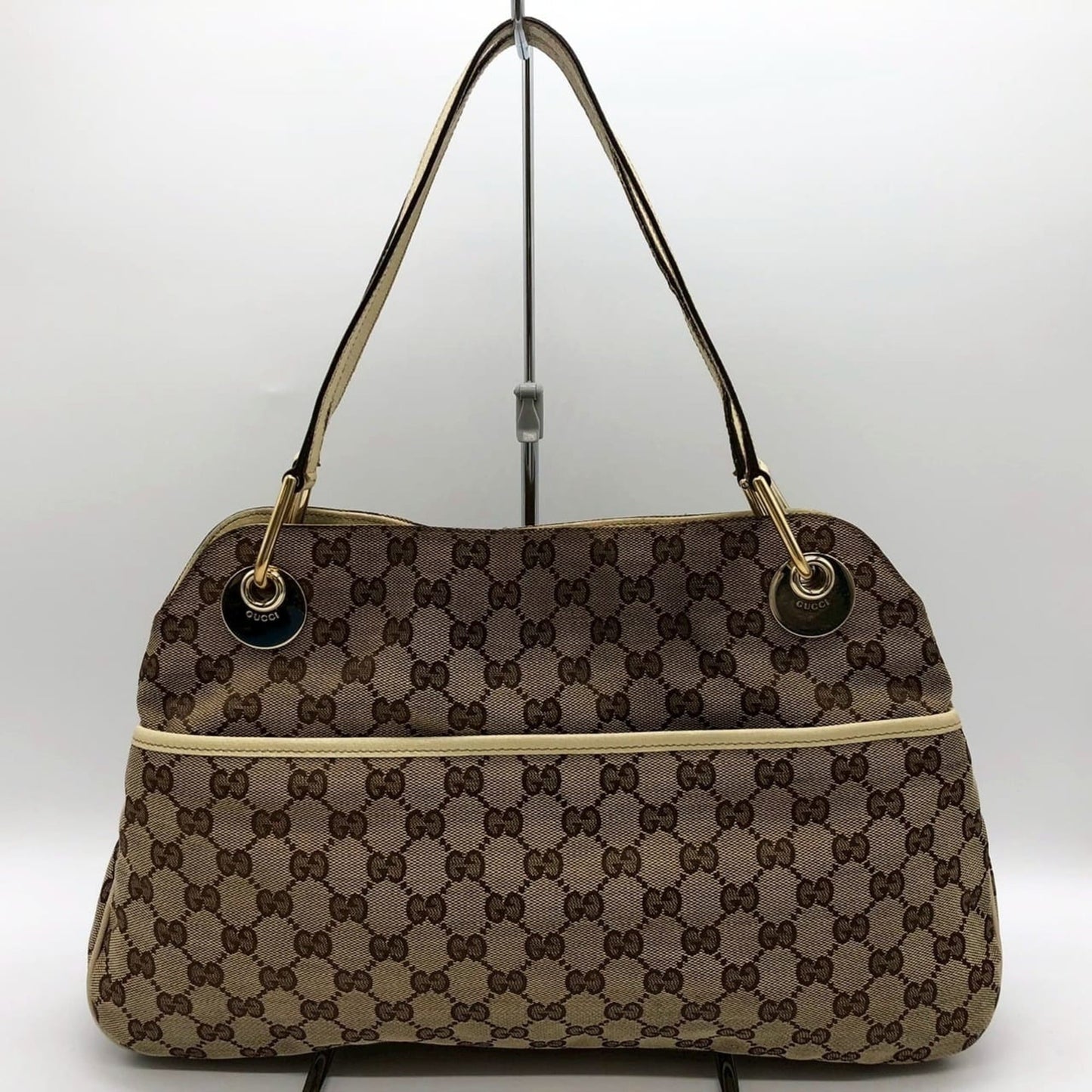 Tote Bag Gg Canvas - Gucci Handbag