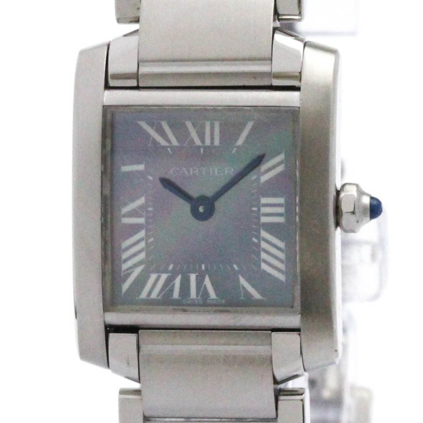 Cartier Tank Francaise Mop Dial Quartz