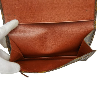 Louis Vuitton Monogram Pochette Lava 20 Second Bag Pouch M51935 Brown Leather