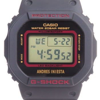 Casio G-Shock Dw-5600Ai-1Jr Andres Iniesta Signature Model Quartz Wristwatch