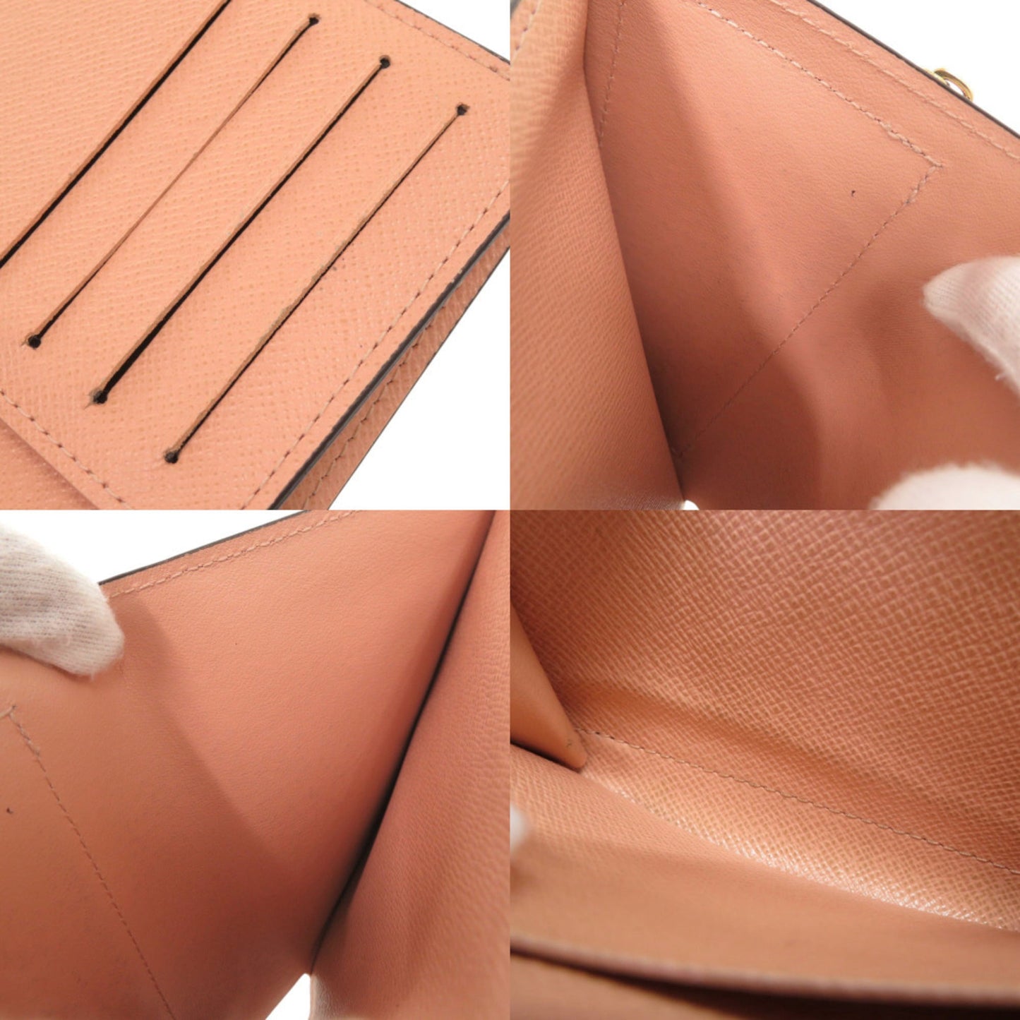 Louis Vuitton Portefeuille Juliette Damier N60380 Ic Brown Bifold Wallet Lv 0520 Louis Vuitton