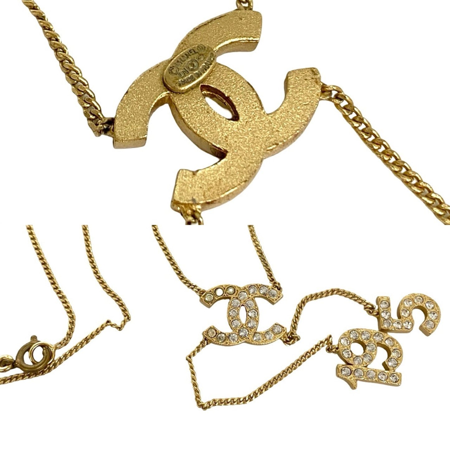 01C Chanel Coco Mark No.19 No.5 Necklace