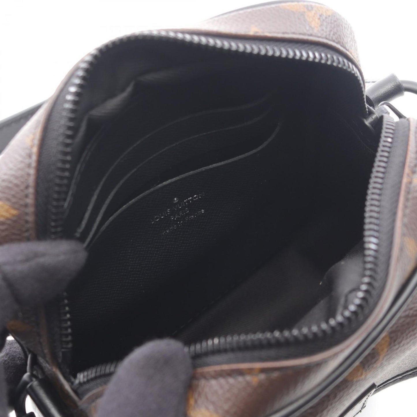 Louis Vuitton Christopher Wearable Wallet Monogram Macassar Shoulder Bag