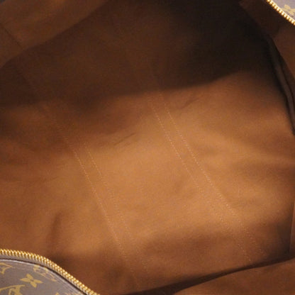 Louis Vuitton Monogram Keepall Bandouliere 50 Boston Bag M41416 Brown