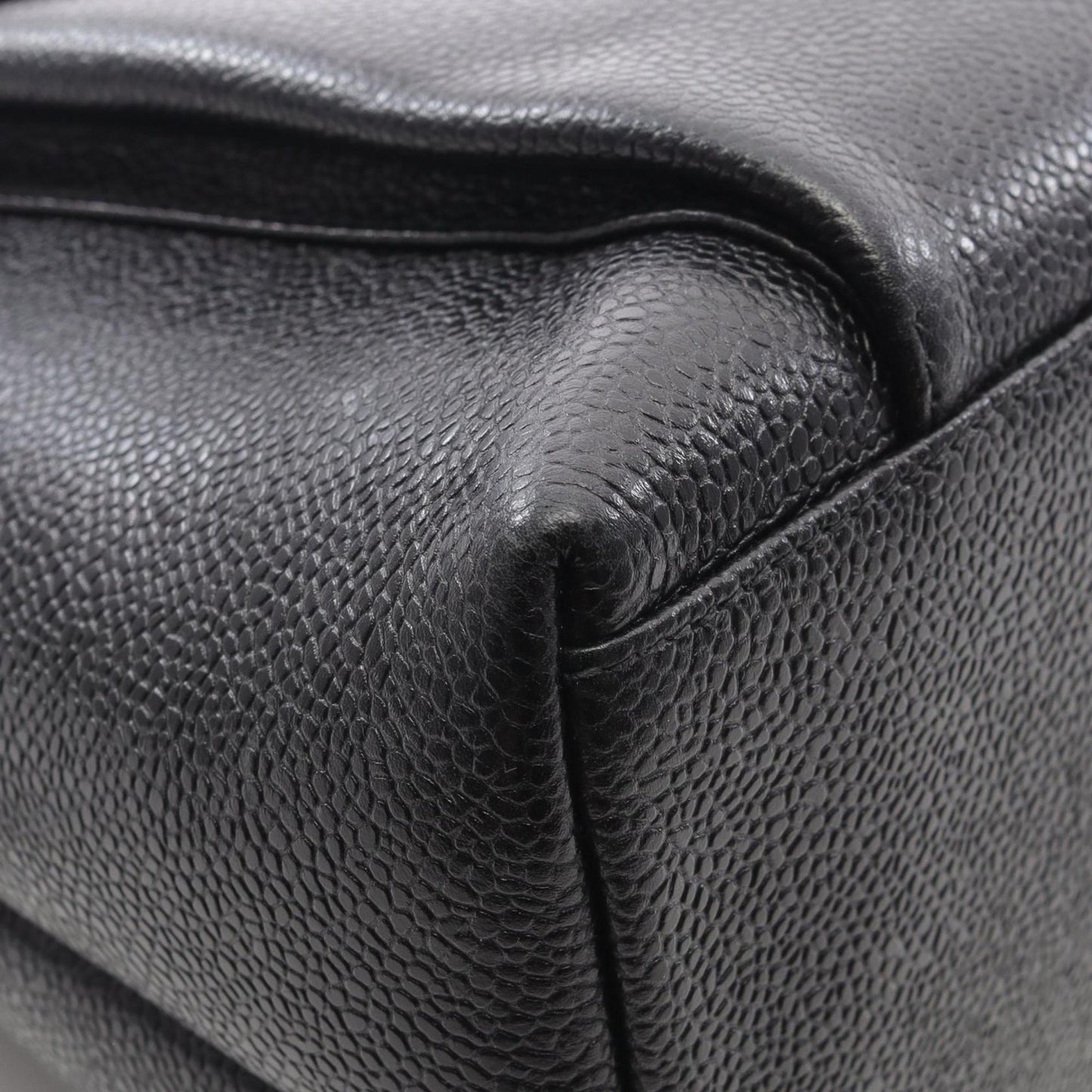 Chanel Coco Mark Shoulder Bag In Caviar (Grained Calfskin) For Women