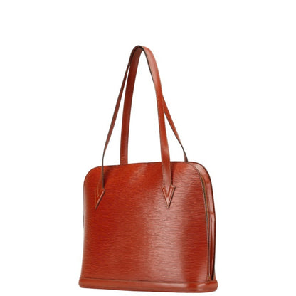 Louis Vuitton Epi Lussac Tote/Shoulder Bag M52283 Kenya Brown Leather