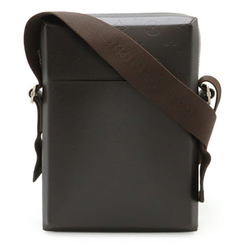 Louis Vuitton Louis Vuitton Monogram Glace Bobby Shoulder Bag Cafe Dark Brown M46520