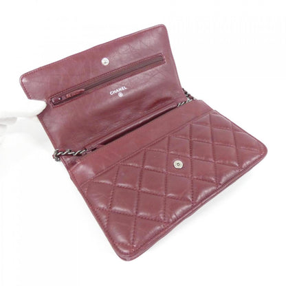 Leather Chanel Chain/ Shoulder Wallet