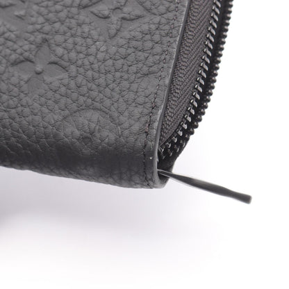 Louis Vuitton Zippy Wallet Vertical Round Long In Taurillon Leather