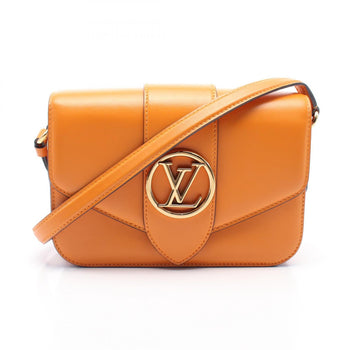 Louis Vuitton Lv Pont 9 Pont Neuf Shoulder Bag Leather