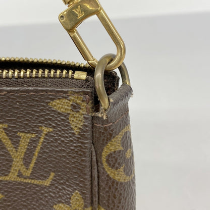 Louis Vuitton Monogram Pochette Accessoires M51980 Brown