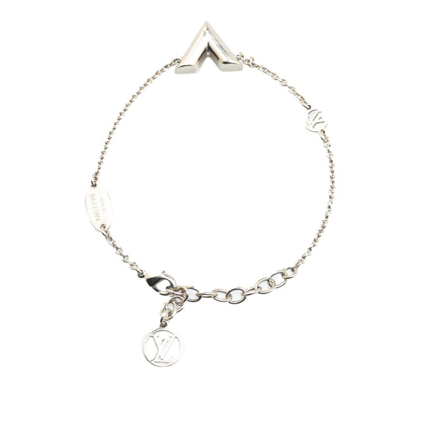Louis Vuitton Essential V Bracelet M63198 Silver Metal