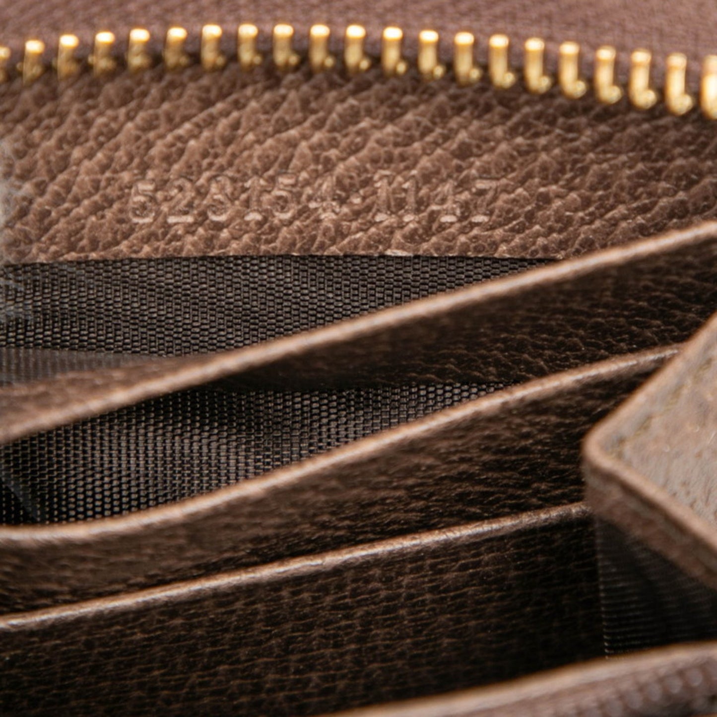 Gucci Gg Supreme Offdia Long Wallet With Round Zipper