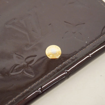 Louis Vuitton Vernis Envelope Carte De Visite Business Card Case M91409 Amaranth