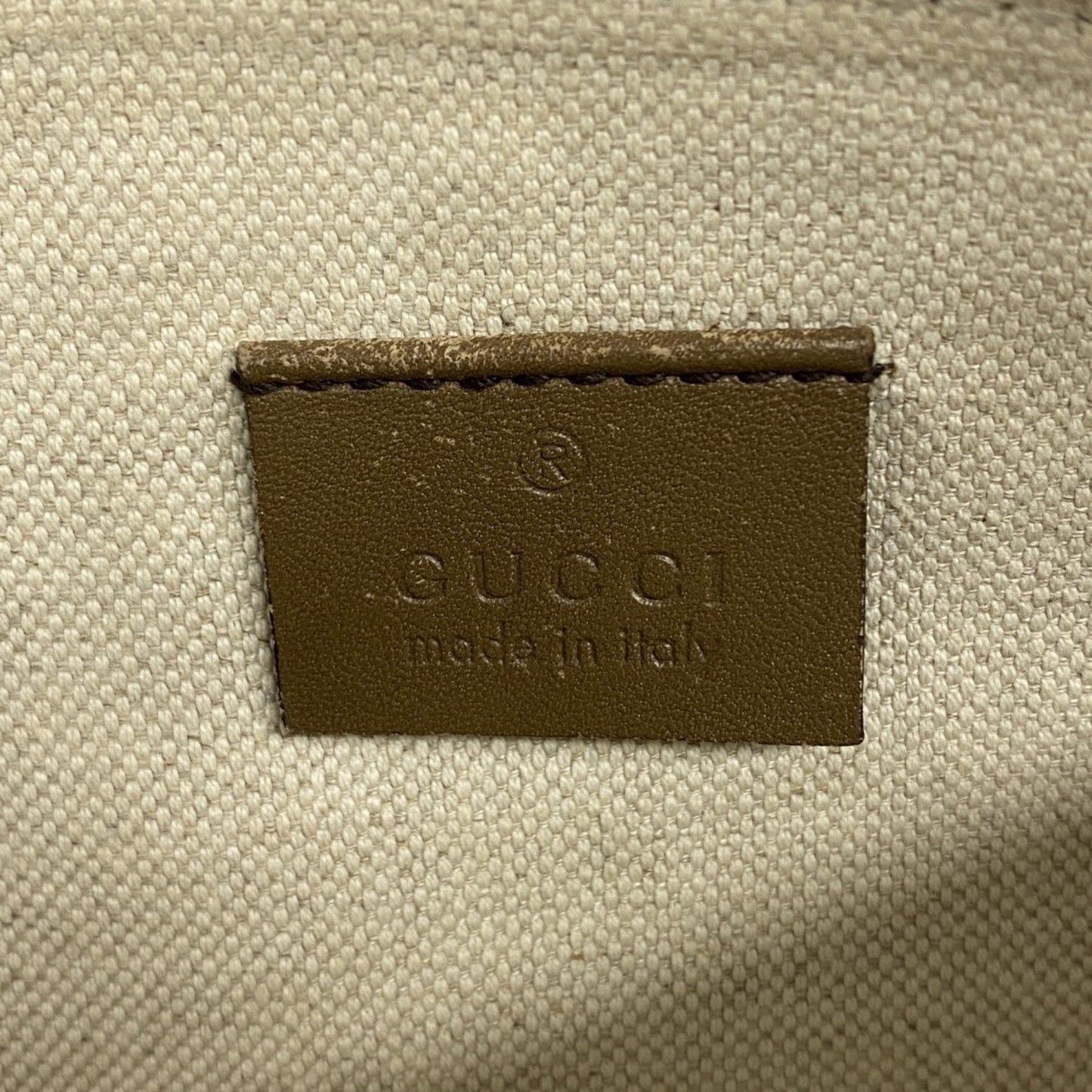 Gucci Gg Canvas Tote Bag 269878 Brown