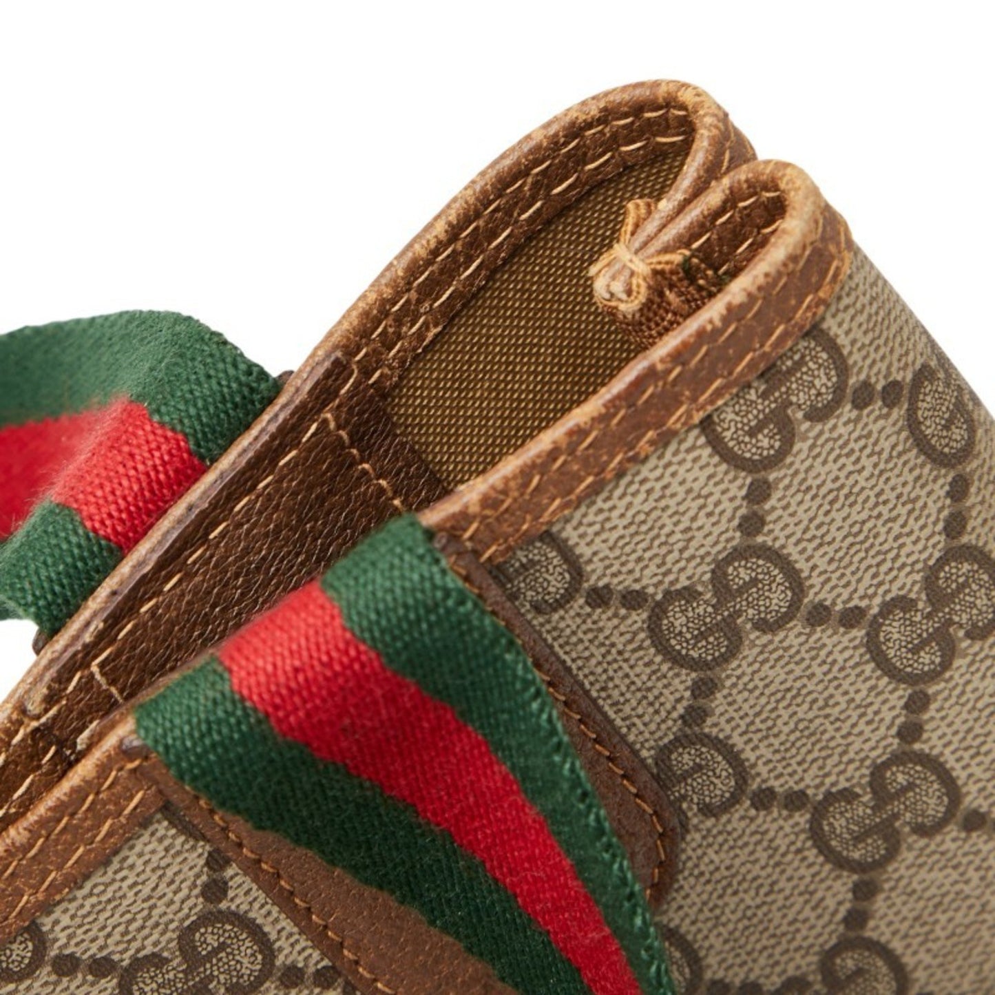 Gucci Gg Supreme Sherry Line Tote Bag