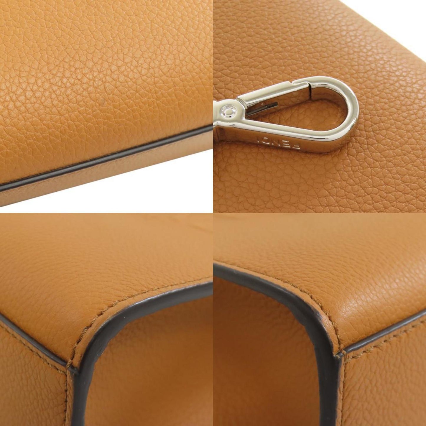 Fendi Goto Shopper Small Handbag Calf Leather